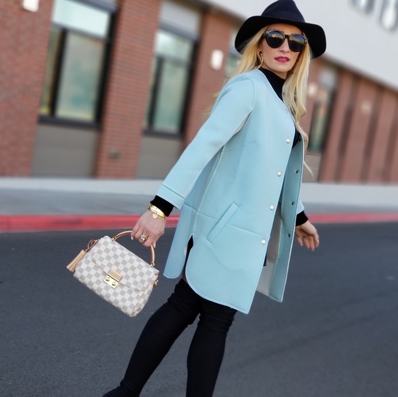 Baby Blue Jacket Structured - Picture 2 of 5